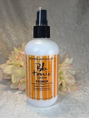 Bumble and bumble White Bottle with Orange Label Tonic Lotion Primer